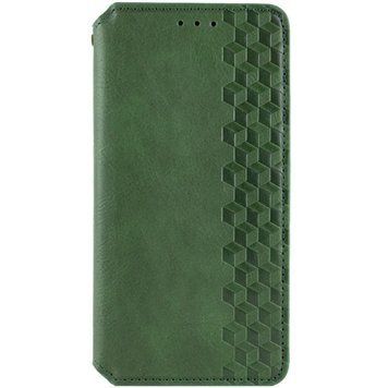 Чехол-книжка Rubic Leather для Xiaomi Redmi Note 13 Pro Plus 5G Green 666-02947 фото
