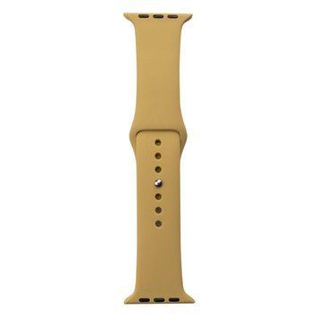Ремінець для Apple Watch Band Silicone One-Piece Size-S 42/44/45/49 mm Gold 212-02018 фото