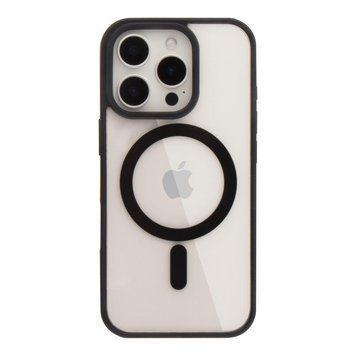 Чохол NEW TPU Color with Magsafe для iPhone 16 Pro Black 214-02562 фото