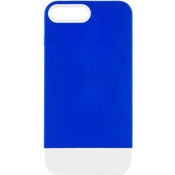 Чохол TPU+PC Bichromatic для Apple iPhone 7 plus / 8 plus (5.5") Navy Blue / White 555-03904 фото