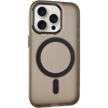 Чохол TPU+PC Lily with MagSafe для Apple iPhone 12 Pro Max (6.7") Dark Gray 214-03632 фото