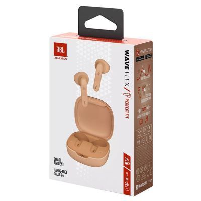 Навушники JBL Wave Flex TWS Beige (JBLWFLEXBEG) JBLWFLEXBEG фото