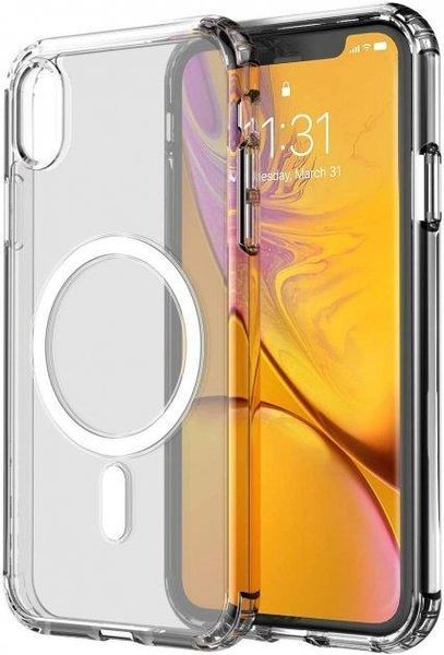 Прозорий чохол Clear Case with MagSafe для iPhone Xr 214-00082 фото
