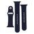 Ремінець для Apple Watch Band Silicone Two-Piece 42/44/45/49 mm Dark Blue 212-02165 фото