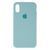 Силиконовый чехол для iPhone X/XS Sky Blue 208-00110 фото