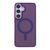 Чехол TPU+PC Space Magnetic Color with Magsafe для Samsung Galaxy S24 FE 5G (S721) Dark Purple 214-02193 фото