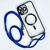 Чохол Crossbody Lanyard with Magsafe зі шнурком для iPhone 15 Night Blue 214-02662 фото