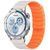 Ремінець Dual-color Magnetic для Smart Watch 22mm Starlight / Orange 212-01736 фото