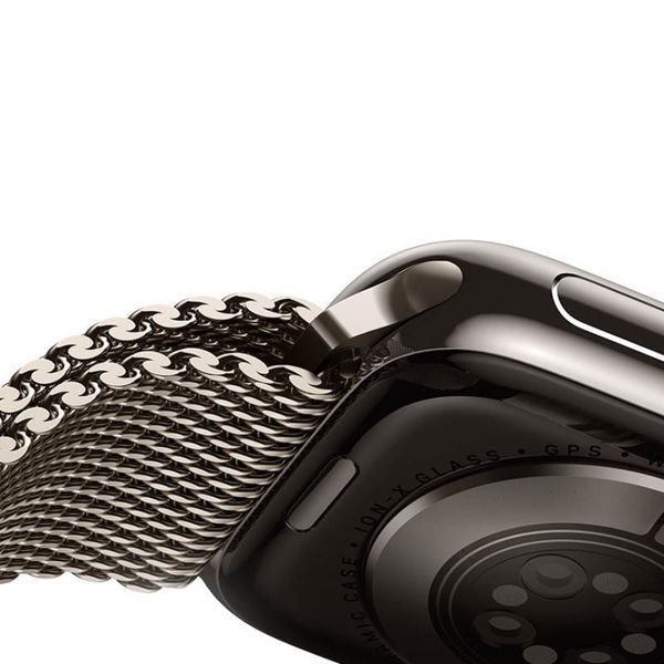 Ремінець Milanese Loop для Apple Watch 38/40/41/42mm(ser.10) Titanium 212-01484 фото