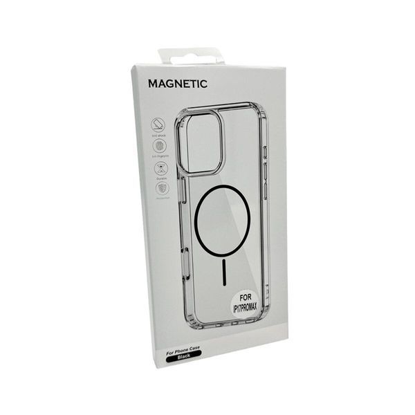 Чохол Acrylic Thin Magnetic для Apple iPhone 17 Pro Black 666-03723 фото
