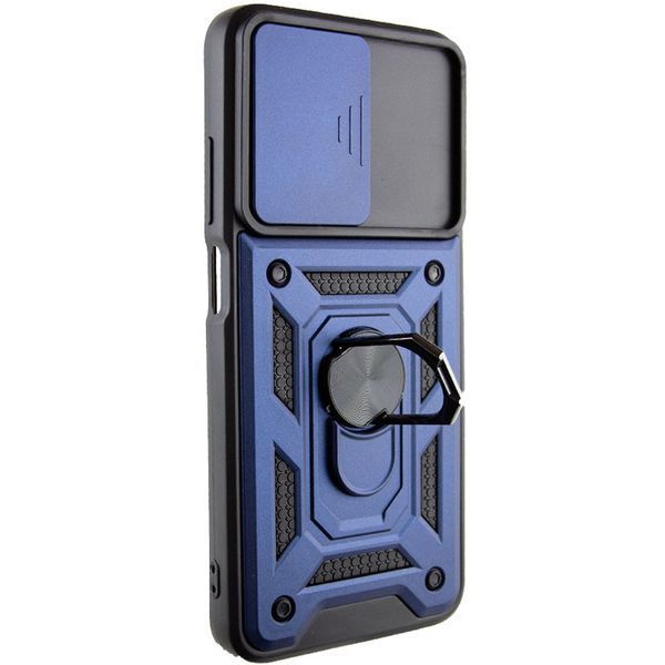 Ударостійкий чохол Camshield Serge Ring для Xiaomi Redmi 10 Blue 777-04645 фото