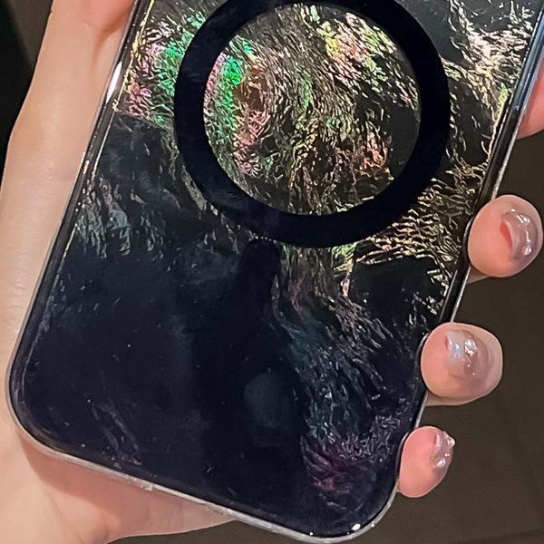 Чохол TPU Shiny Mountain (MagFit) для Apple iPhone 16 (6.1") Black 555-02872 фото