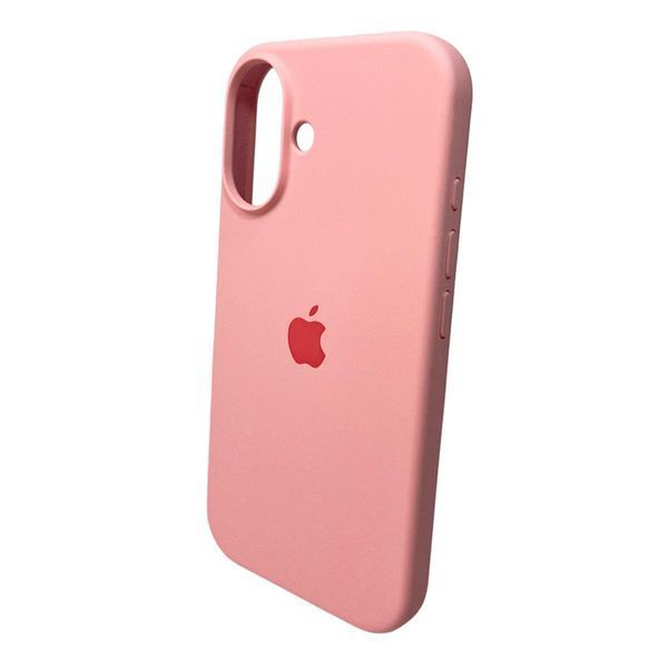 Силиконовый чехол для iPhone 16 Pink 666-01179 фото