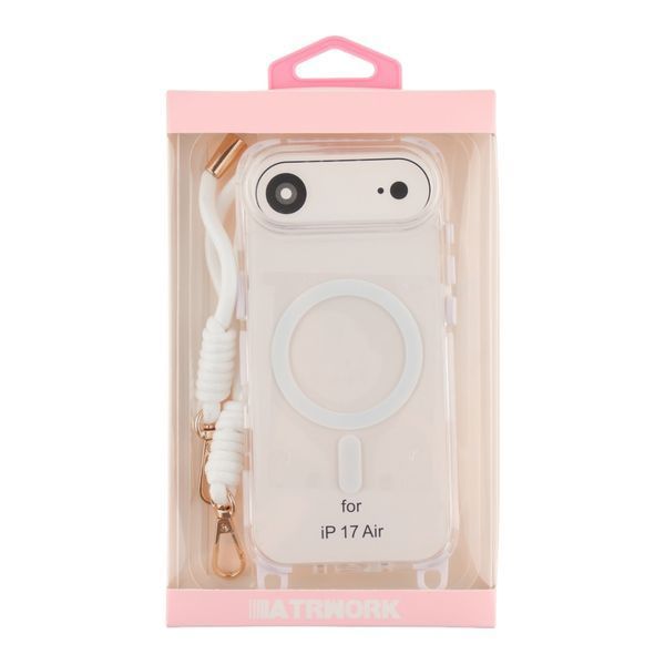 Чохол TPU+PC LanyardCase with MagSafe для iPhone 17 Air White 2020000500001 фото