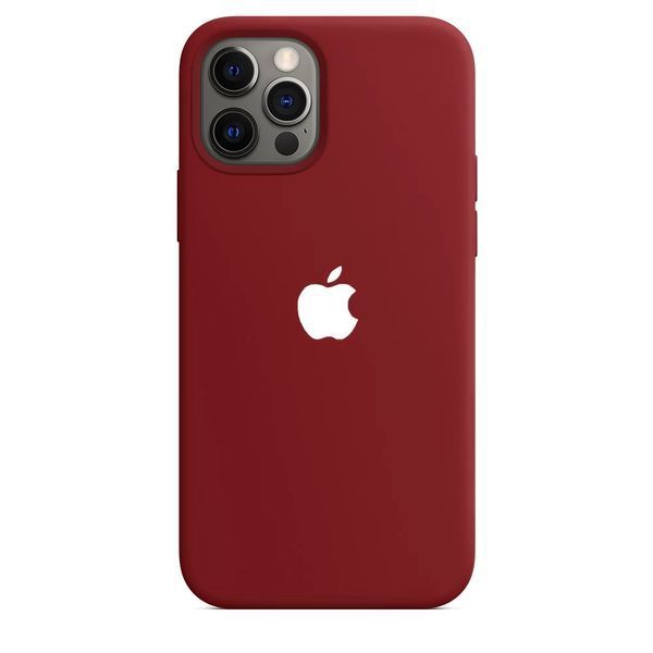 Силіконовий чохол для iPhone 12/12 Pro China Red 208-00419 фото