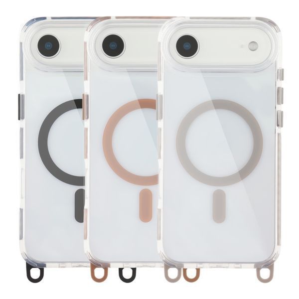 Чохол TPU+PC LanyardCase with MagSafe для iPhone 17 Air White 2020000500001 фото