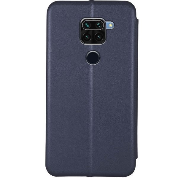 Кожаный чехол-книжка Classy для Xiaomi Redmi Note 9 / Redmi 10X Navy Blue 777-05997 фото