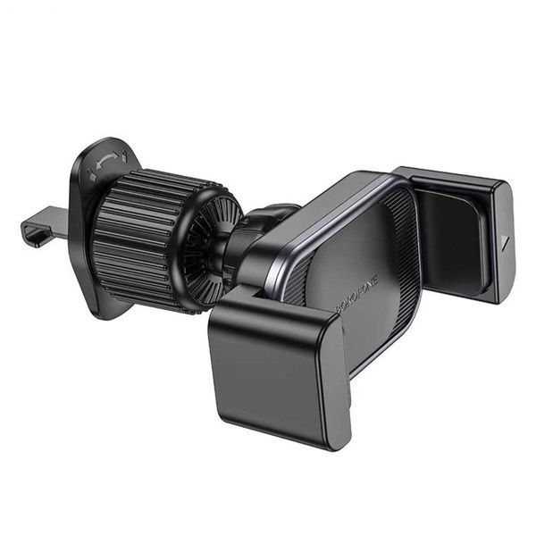 Тримач для мобільного BOROFONE BH106 Ascend pull clip car holder(air outlet) Black Metal Gray 656-00444 фото