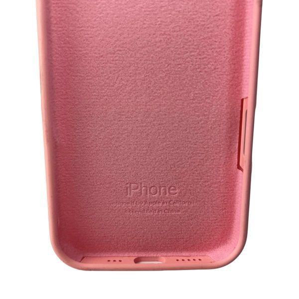 Силиконовый чехол для iPhone 16 Pink 666-01179 фото