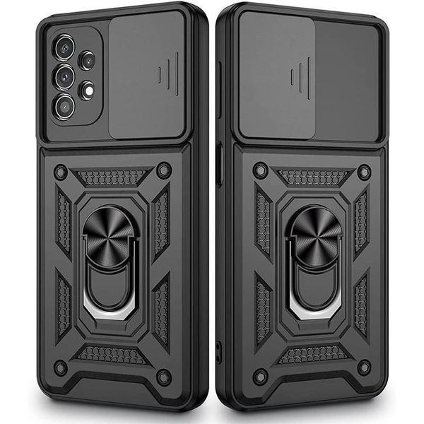 Ударопрочный чехол Camshield Serge Ring для Samsung Galaxy A73 5G Black 777-04591 фото