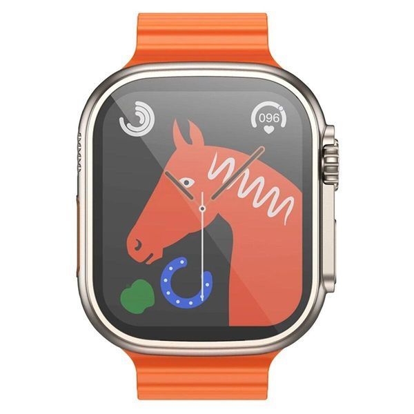 Смарт-годинник HOCO Y12 Ultra smart sports watch(call version) Titanium Gold 656-01080 фото