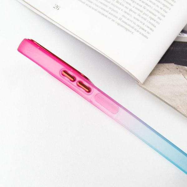 Чохол TPU+PC Fresh sip series для Xiaomi Redmi Note 12 4G Бірюзовий / Рожевий 777-06604 фото