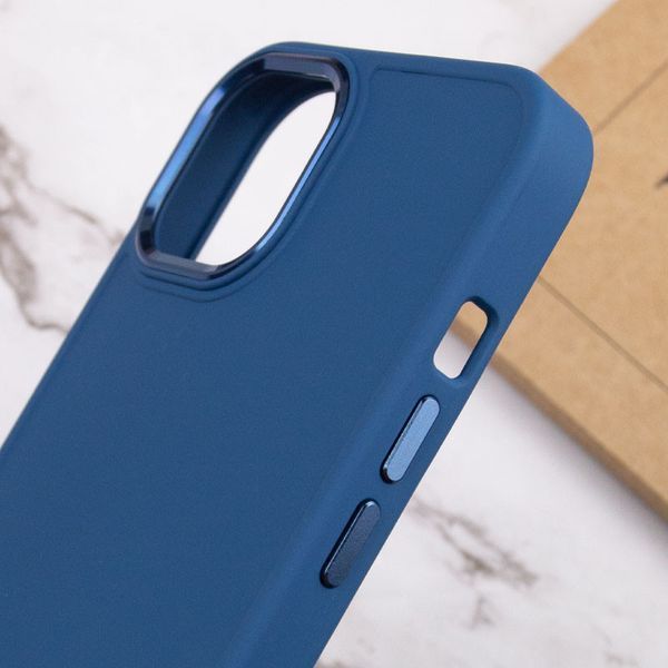 Чехол TPU Bonbon Metal Style для Apple iPhone 14 Plus (6.7") Denim Blue 208-06081 фото