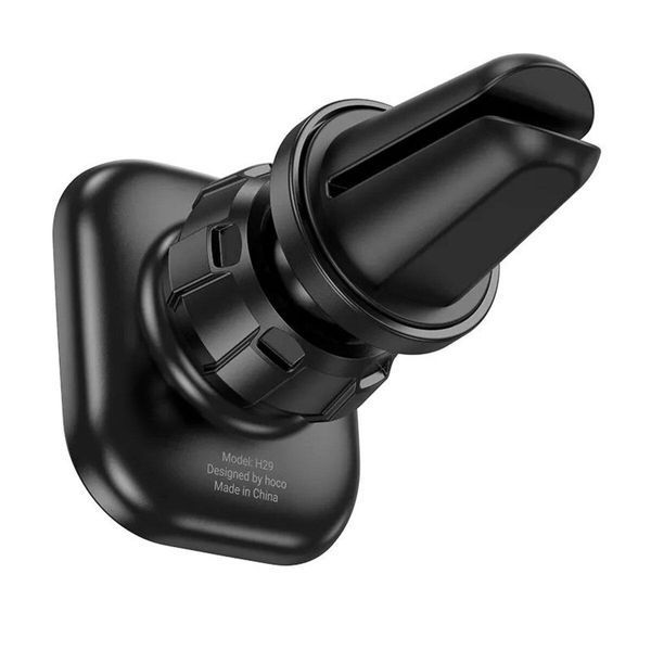 Тримач для мобільного HOCO H29 Brilliant magnetic car holder(air outlet) Black 656-00499 фото