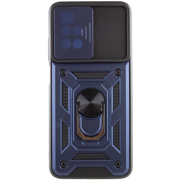 Ударостійкий чохол Camshield Serge Ring для Xiaomi Redmi 10 Blue 777-04645 фото