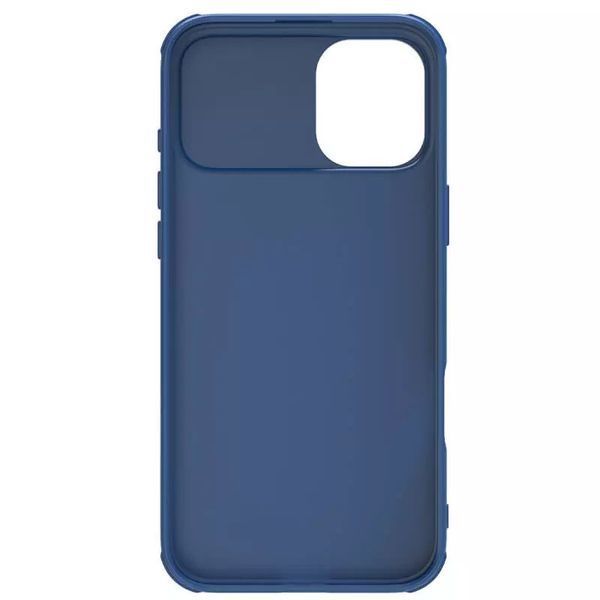 Карбонова накладка Nillkin CamShield Pro для Apple iPhone 16 (6.1") Blue 777-08135 фото
