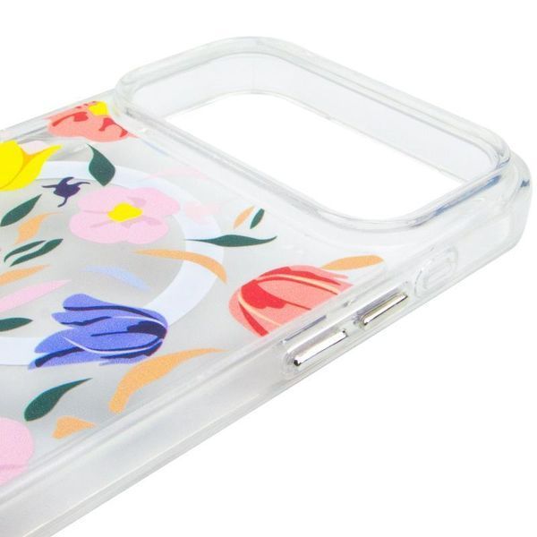 TPU+PC чохол Clear Garden with MagSafe для Apple iPhone 17 Pro Max (6.9") Tropical Art 777-08194 фото
