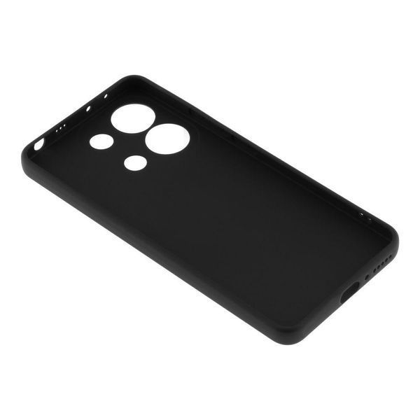 Чехол TPU Matte 1.3mm для Xiaomi Redmi Note 13 4G Black 555-02343 фото