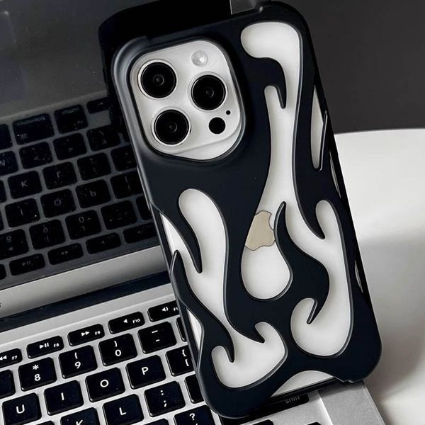 Чохол TPU WinFire для iPhone 16 Pro (6.3") Black 555-00507 фото