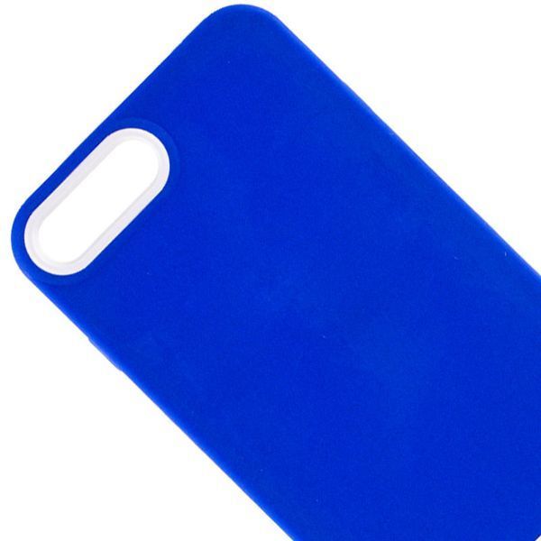 Чохол TPU+PC Bichromatic для Apple iPhone 7 plus / 8 plus (5.5") Navy Blue / White 555-03904 фото