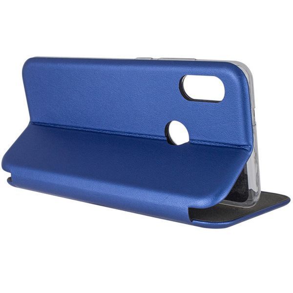 Кожаный чехол-книжка Classy для Xiaomi Redmi Note 5 Pro / Note 5 (DC) Blue 777-06097 фото