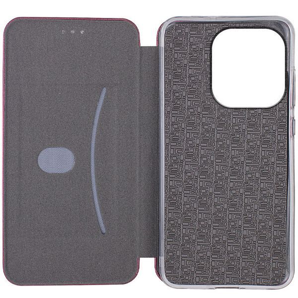 Кожаный чехол-книжка Classy для Infinix Smart 9 4G / Hot 50i Maroon 777-05438 фото
