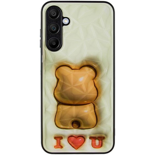 Чохол TPU+PC Prisma Fluffie для Samsung Galaxy A15 4G/5G Bear 777-04219 фото
