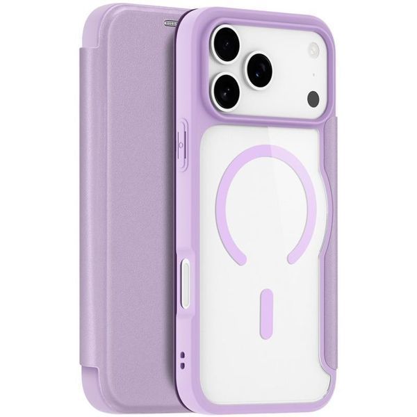 Чехол-книжка Dux Ducis Skin X Pro with MagSafe для Apple iPhone 17 Pro Max (6.9") Purple 777-08185 фото