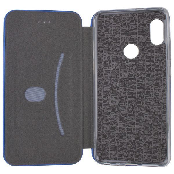 Кожаный чехол-книжка Classy для Xiaomi Redmi Note 5 Pro / Note 5 (DC) Blue 777-06097 фото