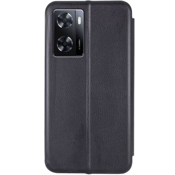Шкіряний чохол-книжка Classy для Oppo A57s / A77s Чорний 777-03491 фото