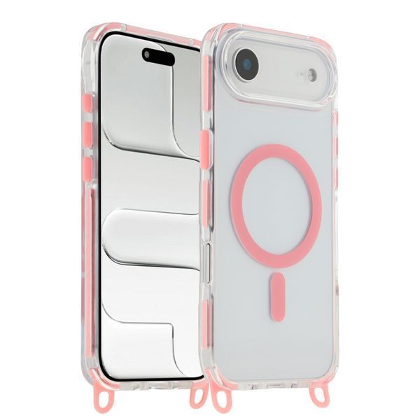 Чохол TPU+PC LanyardCase with MagSafe для iPhone 17 Air White 2020000500001 фото