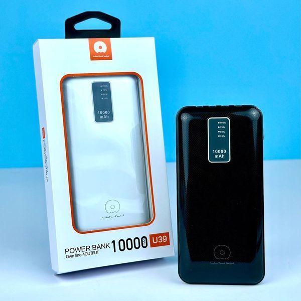 Портативний акумулятор WUW Y135 10000mAh Type-C, Lightning Білий 216-00110 фото