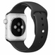 Силіконовий ремінець для Apple Watch 42/44/45/49 мм Black 212-00653 фото 3