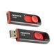 Флеш-накопитель ADATA USB 2.0 C008 32Gb Black/Red AC008-32G-RKD фото 3