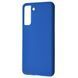 Чехол WAVE Full Silicone Cover для Samsung Galaxy S21 (G991B) Blue 656-07104 фото