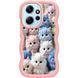 Чехол TPU Cloudy Pictures для Xiaomi Redmi Note 12 4G Kittens 555-01238 фото 1