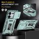 Ударостійкий чохол Camshield Army Ring для Xiaomi Redmi Note 13 Pro 4G / 14s / Poco M6 Pro 4G Light Green 777-04988 фото 2