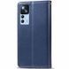 Кожаный чехол-книжка GETMAN Gallant (PU) для Xiaomi 12T / 12T Pro Синий 777-06454 фото 2