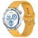 Силіконовий ремінець Wavy для Smart Watch 22mm Dark Yellow 212-01686 фото 1