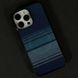 Чехол Gloss Elite Carbonique Magnetic для iPhone 16 Pixel Blue 208-06255 фото 1
